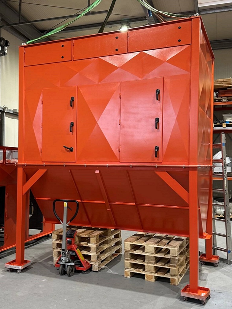 Foto Entstaubungsgeraet orange