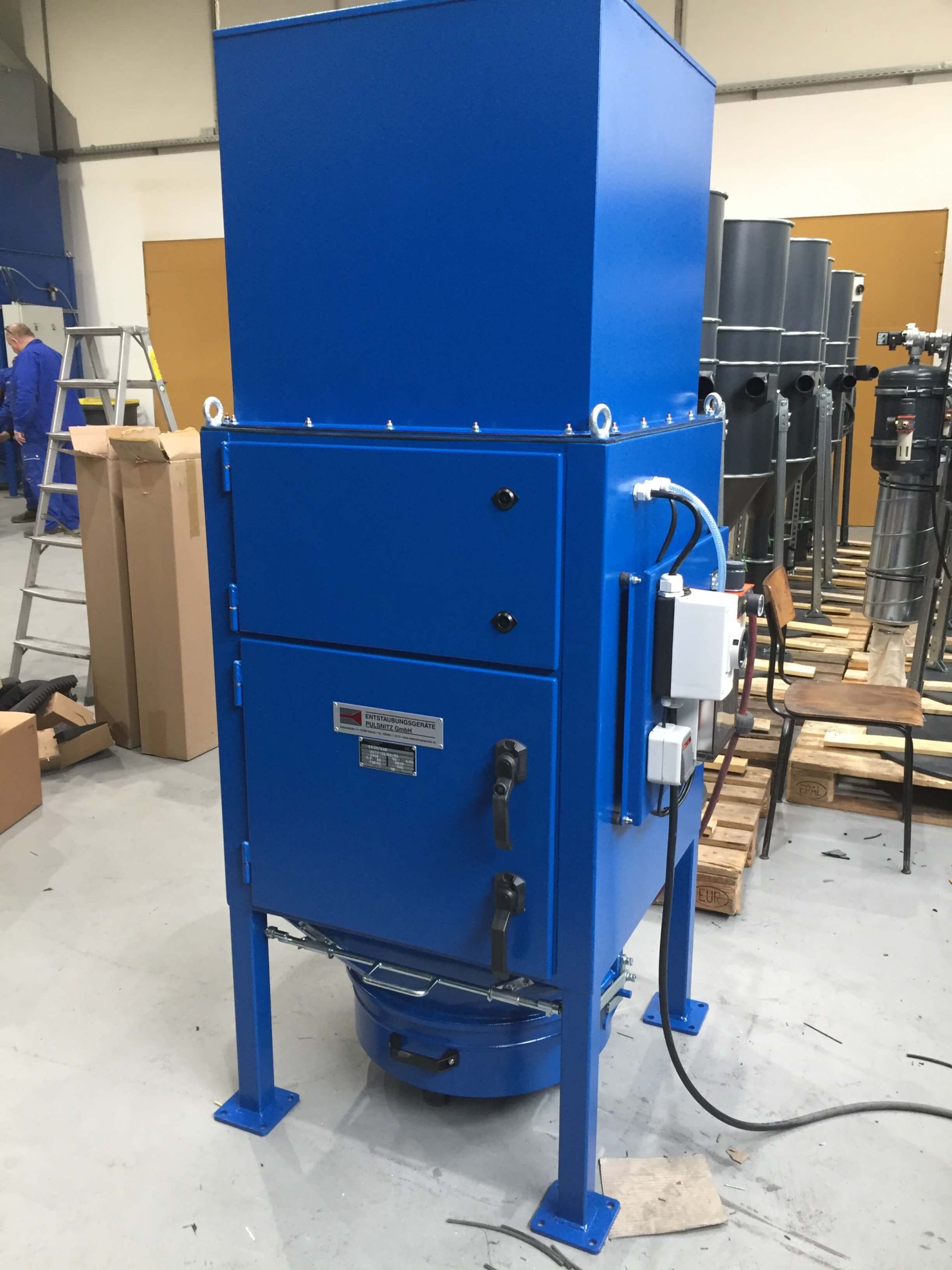 Entstaubungsgerät Blau