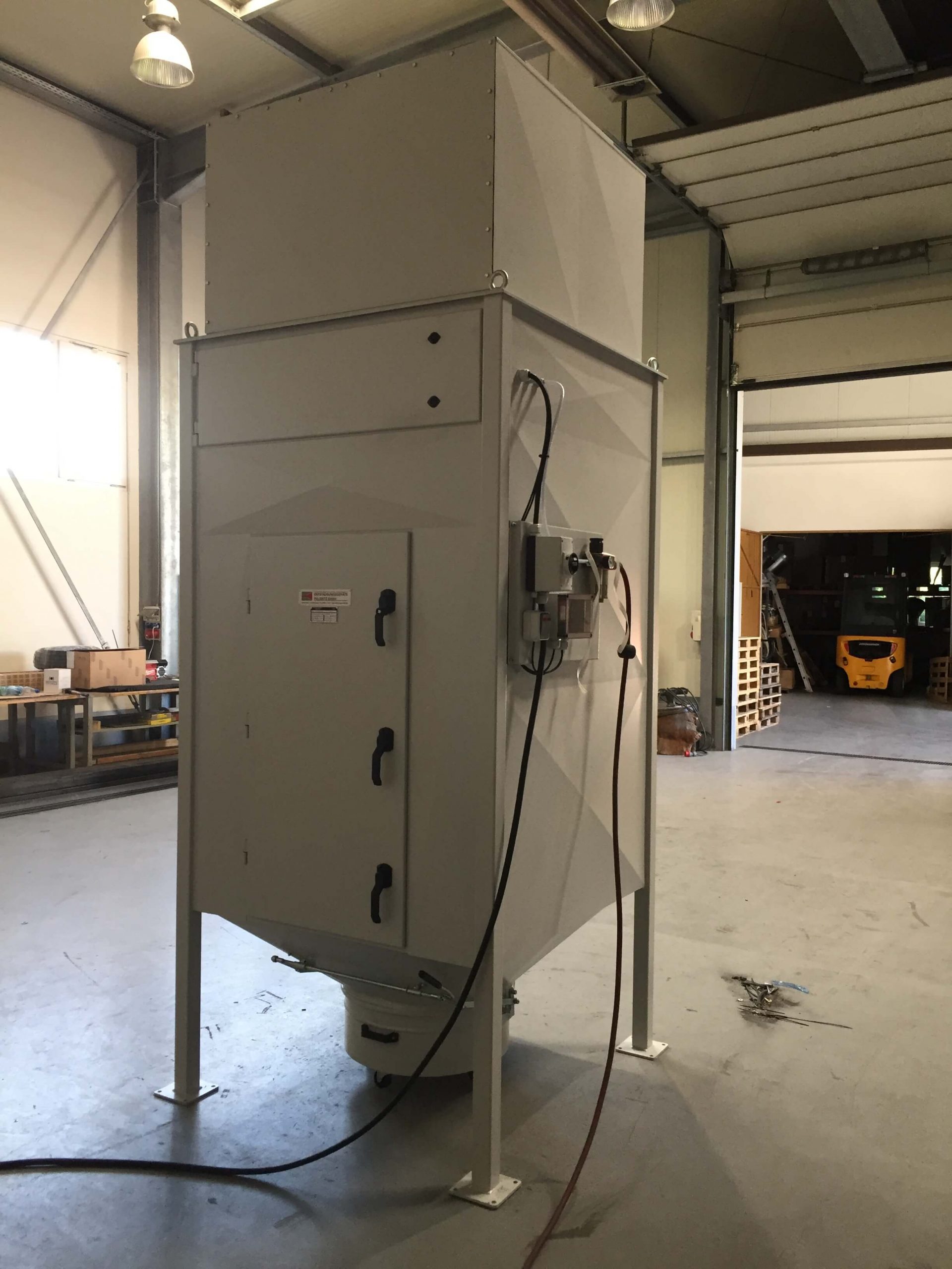 Entstaubungsgerät Grau