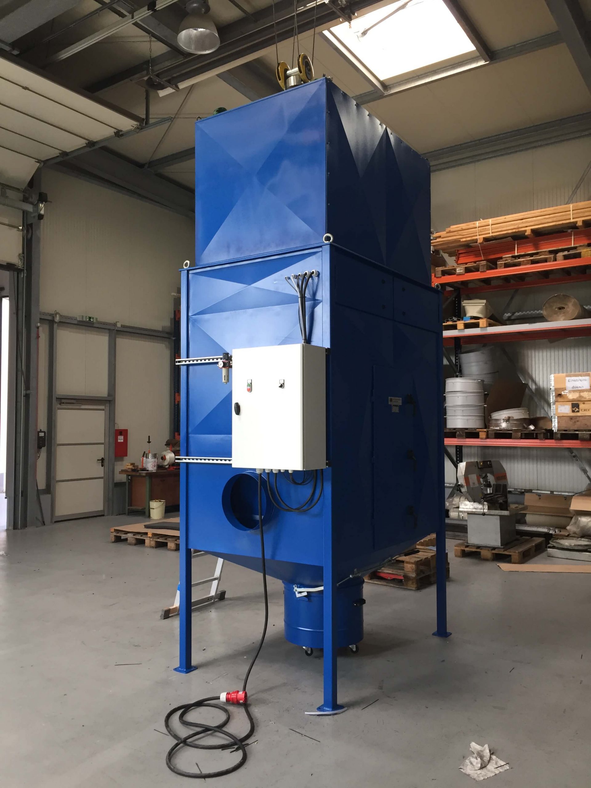 Entstaubungsgerät Blau