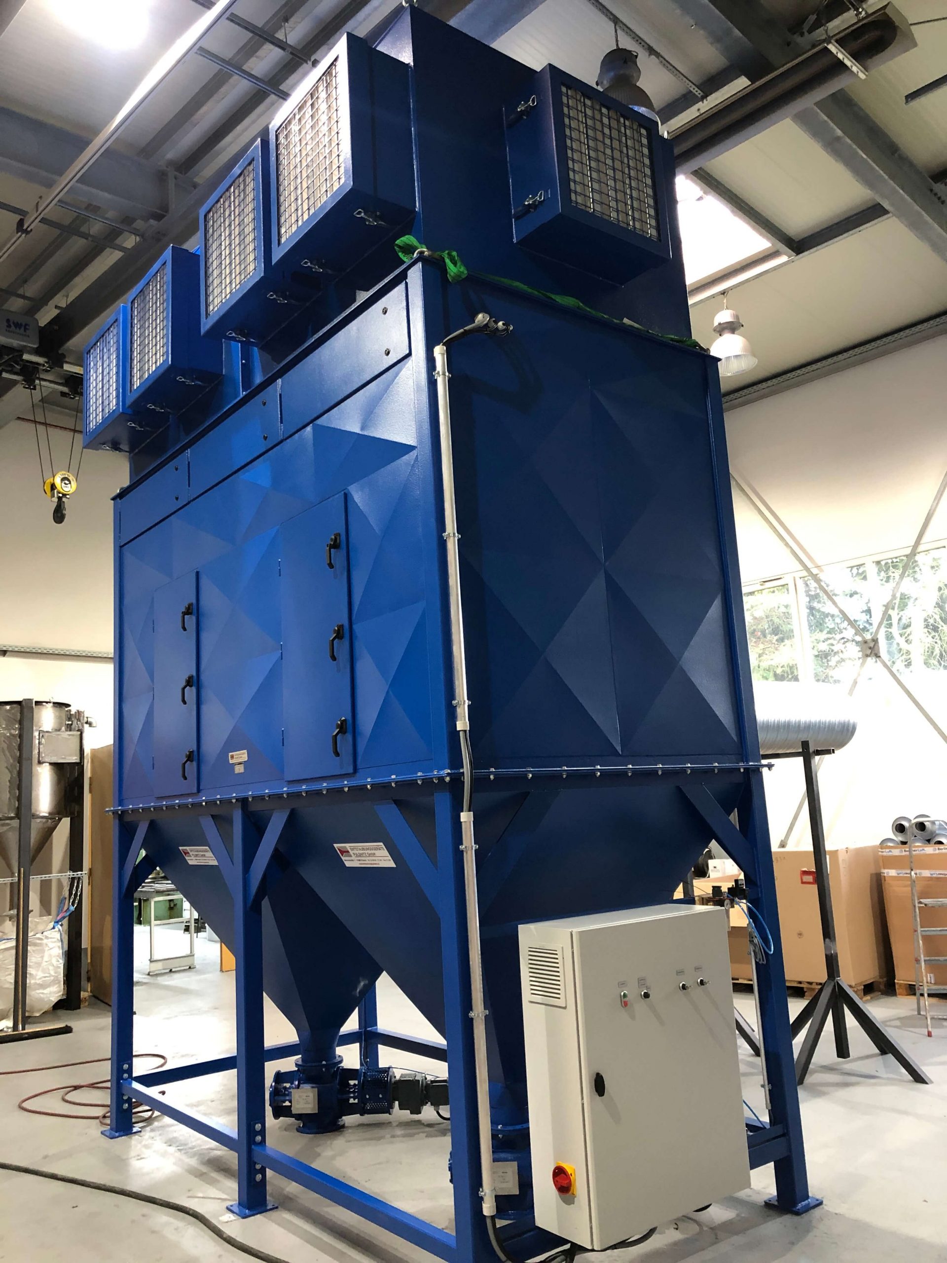 Entstaubungsgerät Blau